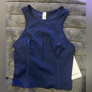 lululemon athletica Women's Nulux Racerback Cropped Run Tank (NISE) NWT